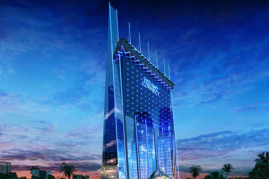 Vedant-Connect-Elevation-Night-View